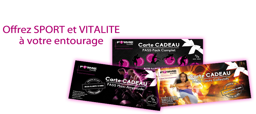 forme inside carte cadeaux salle de sport